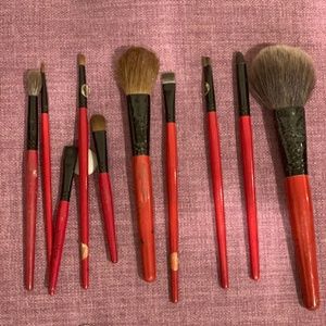 Set of Assorted Smashbox Makeup Brushes